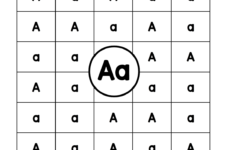 Letter A: Letter Detective Uppercase &amp; Lowercase Visual regarding Letter Id Worksheets