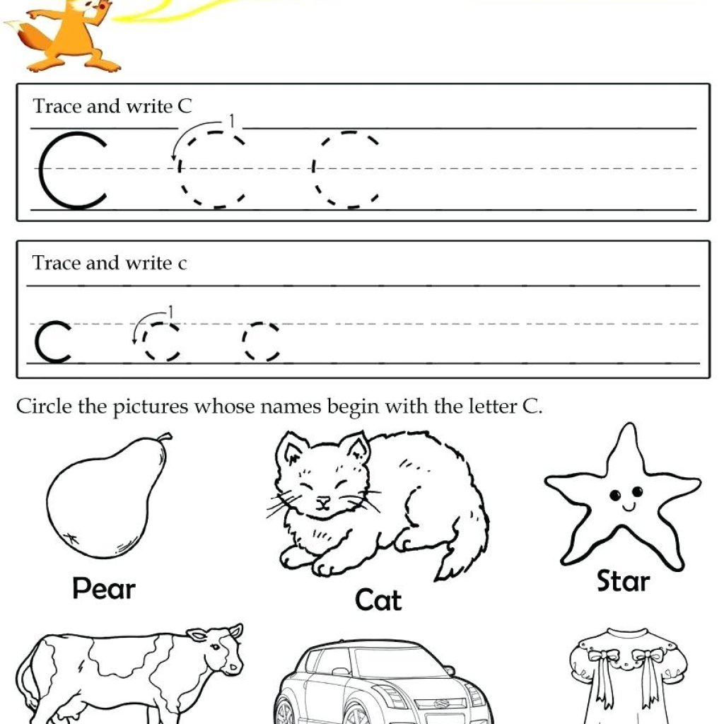 Letter C Worksheets For Preschool Pdf AlphabetWorksheetsFree