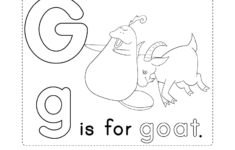 Letter G Alphabet Activity Worksheet - Doozy Moo with Letter G Worksheets For Kindergarten Pdf