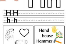 Letter H Worksheets, Songs, Activities &amp; Freebies For regarding Letter H Worksheets Craft