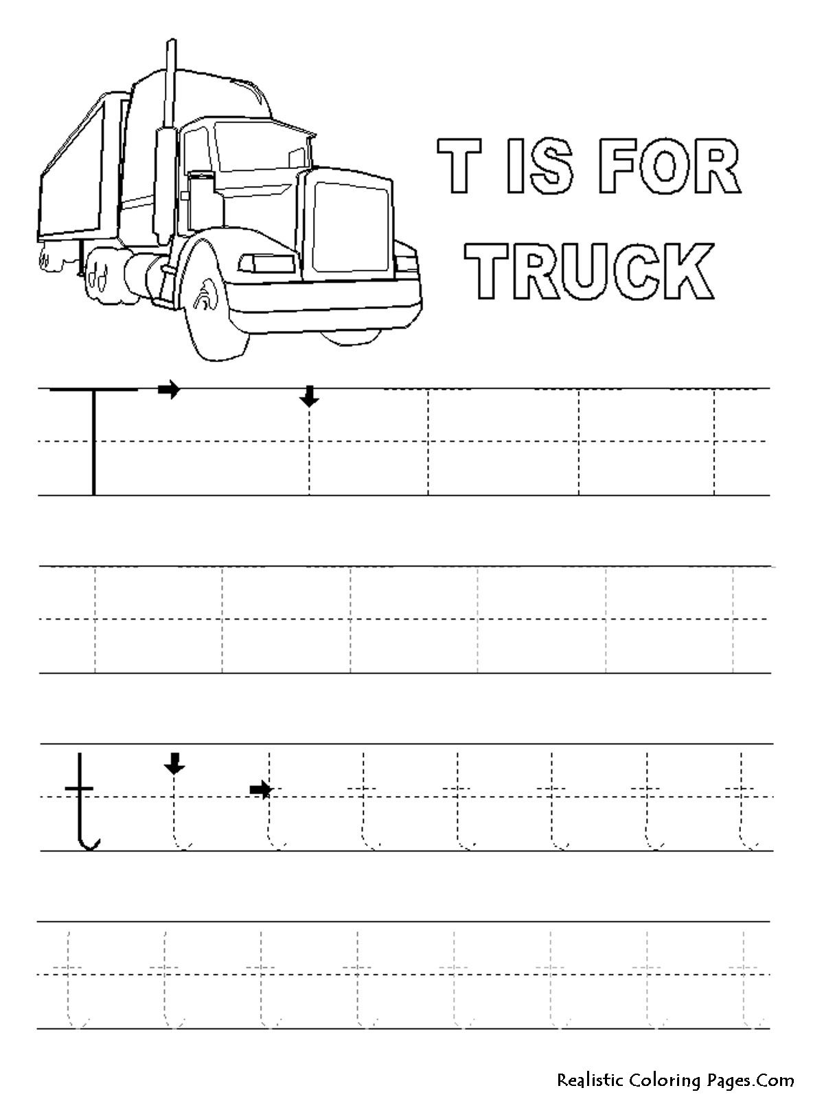 Letter T Worksheets Free Printables AlphabetWorksheetsFree