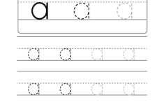 Lowercase Letter Tracing Worksheets (Free Printables with Letter A Worksheets Free Printables