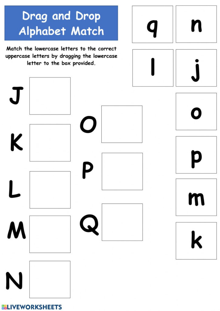 Upper And Lowercase Alphabet Worksheets | AlphabetWorksheetsFree.com