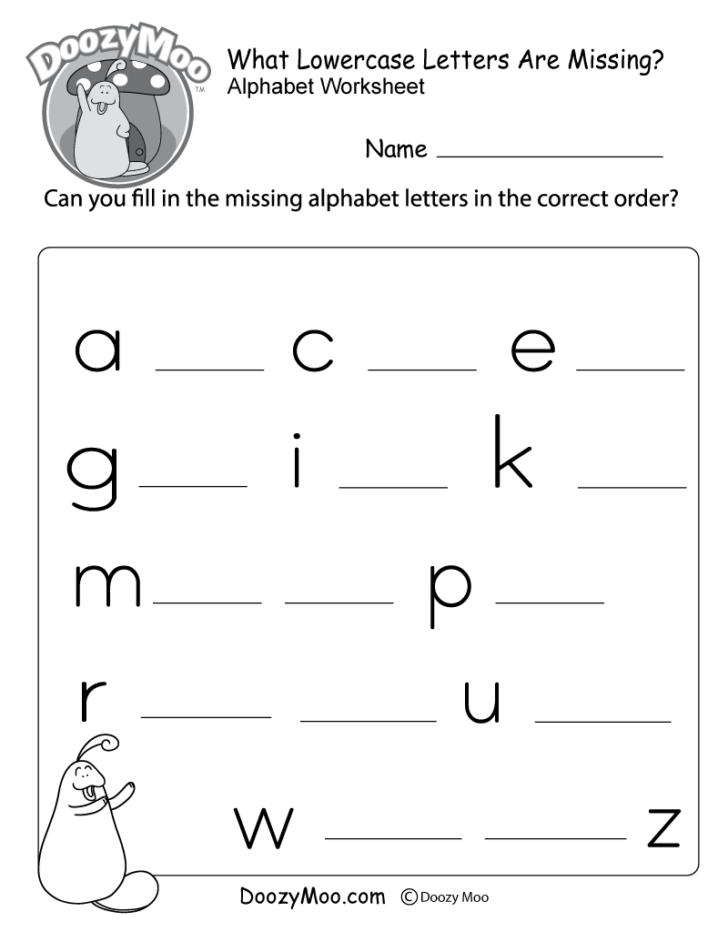 Letter Order Worksheets | AlphabetWorksheetsFree.com