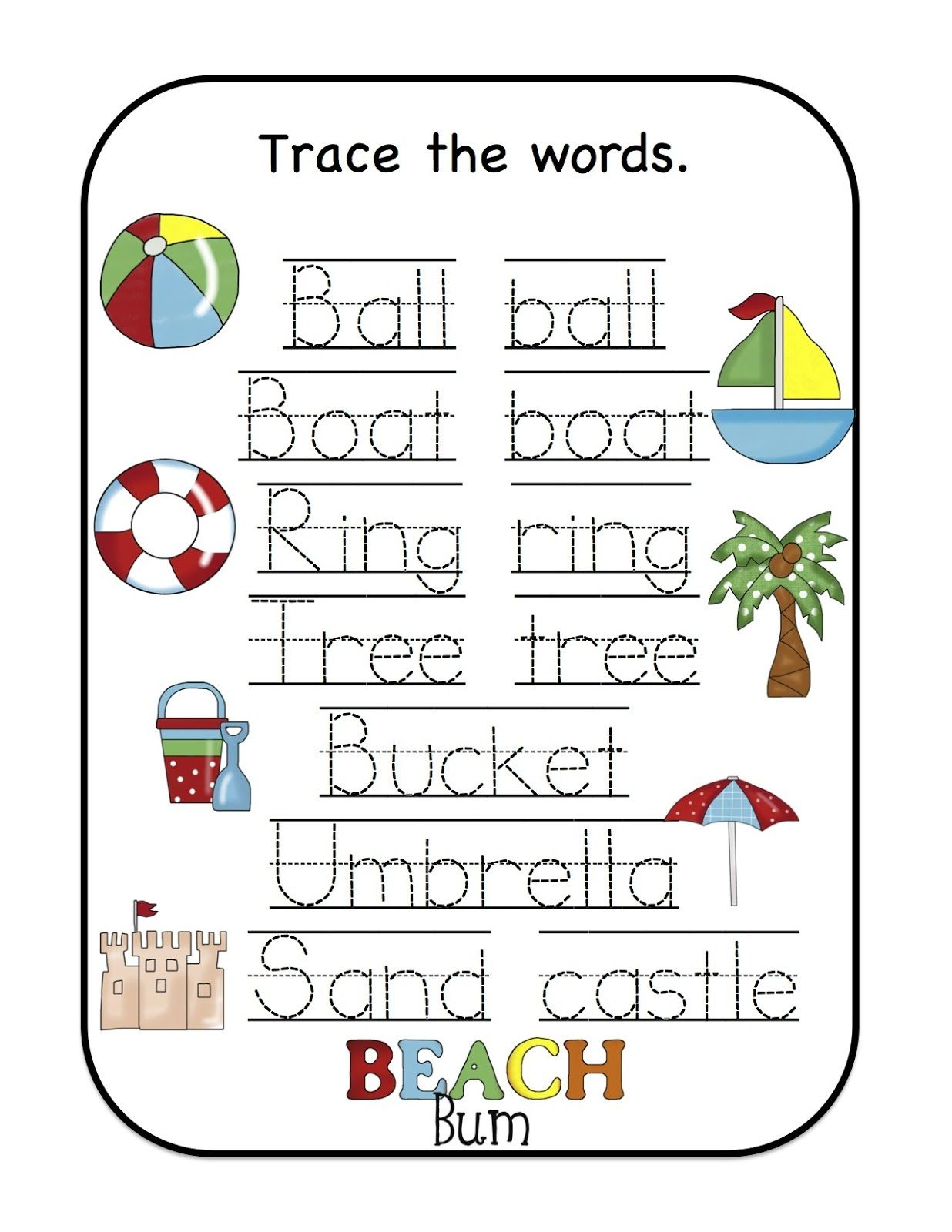 Pre K Name Tracing Worksheets AlphabetWorksheetsFree