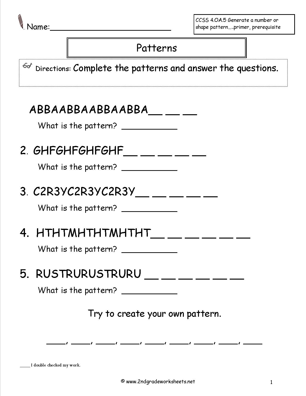  Alphabet Pattern Worksheets AlphabetWorksheetsFree