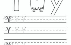 Preschool Worksheet Gallery: Letter Y Worksheets For Preschool in Alphabet Worksheets For Nursery