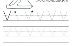 Preschool Worksheets With The Letter V - Clover Hatunisi pertaining to Letter V Tracing Sheet