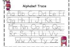 Printable Letter To Trace | Activity Shelter regarding Letter Tracing Kindergarten