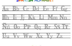 Spanish Alphabet Writing Lesson | Alphabet Writing, Writing with Alphabet Worksheets In Spanish