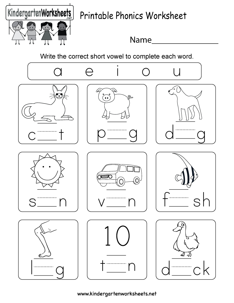 Alphabet Phonics Worksheets For Kindergarten AlphabetWorksheetsFree