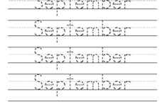 12 Months Of The Year Handwriting Worksheets! | Free