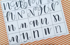 20 Ways To Write The Letter N@letteritwrite • See Also