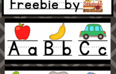 2Nd Grade Snickerdoodles: Alphabet Strip Posters Freebie