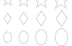 3 Tracing Shapes Worksheets - Smallest To Largest | Shape