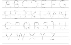 49 Outstanding Alphabet Trace Sheets Printables