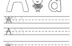 58 Staggering Alphabet Tracing Worksheets Image Inspirations