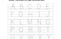 A To Z Tracing Worksheets Pdf Handwriting Practice Numbers 1 intended for Alphabet Writing Worksheets A-Z