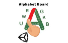 Alphabet Board Unity3D Project in Alphabet Tracing Unity