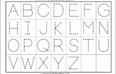 Alphabet Coloring Pages Pdf Tracing Worksheets Preschool For