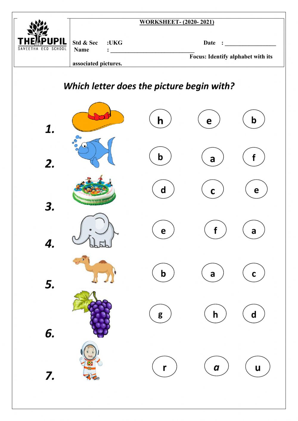 Alphabet Interactive Worksheet pertaining to Letter Identification Worksheets