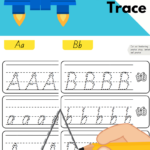 Alphabet Practice Strips   Queensland Beginners Font