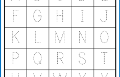 Alphabet Tracing Pages - Uppercase And Lowercase Letters