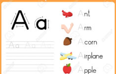 Alphabet Tracing Worksheet: Writing A-Z regarding Alphabet Writing Worksheets A-Z