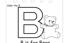 Alphabet Worksheet Big Letter B Doc