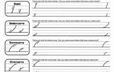 Beginning Cursive Writing For Grade 3 | Cursive Writing