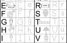 Capital &amp; Small Letter Tracing Worksheet | Letter Tracing