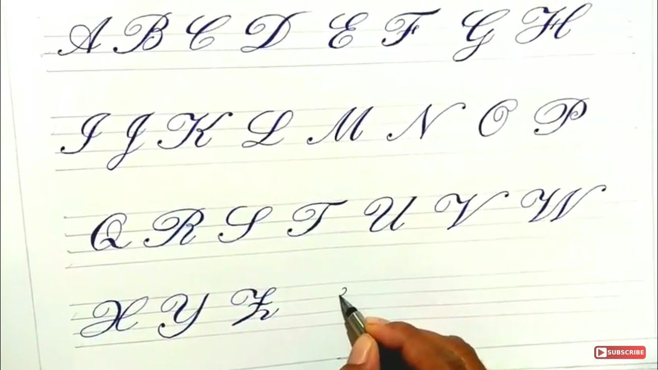 Cursive Alphabet Translation AlphabetWorksheetsFree