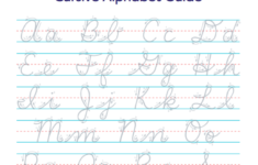 Cursive Letters &amp; Alphabet Printable | Lowercase And