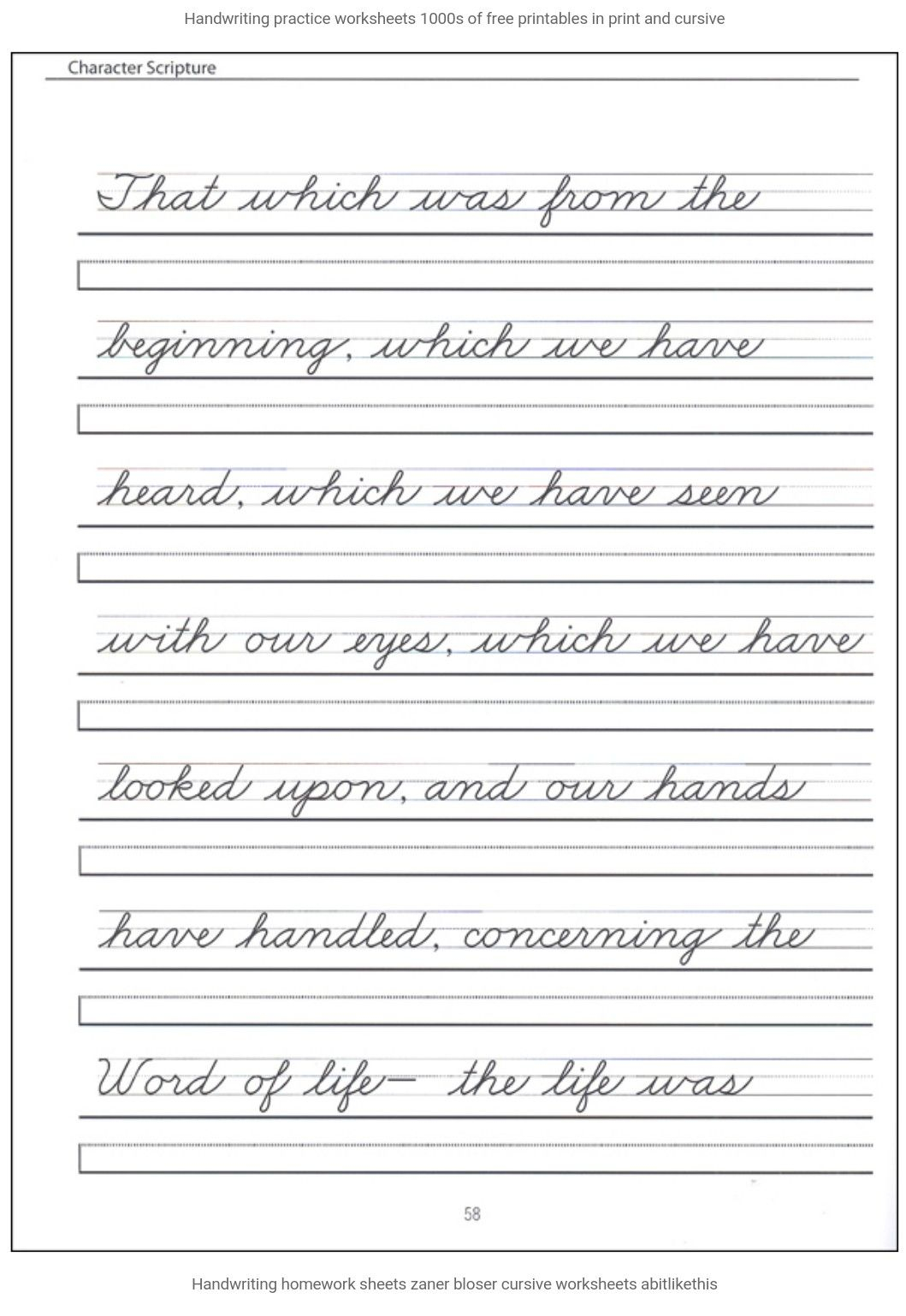 Cursive Alphabet Packet AlphabetWorksheetsFree