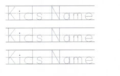 Custom Tracer Pages | Tracing Worksheets Preschool, Name