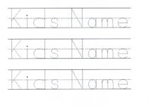 Customizable Printable Letter Pages Name Tracing Worksheets with Create A Name Tracing Printables