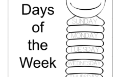 Days Of The Week Worksheets For Kids | English Activities