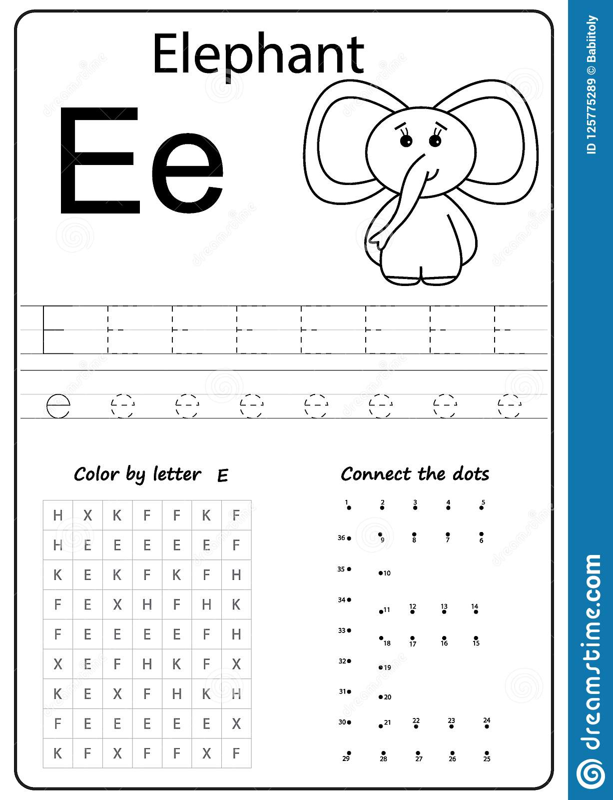 the-letter-e-and-e-worksheet-preschool-crafts-gambaran