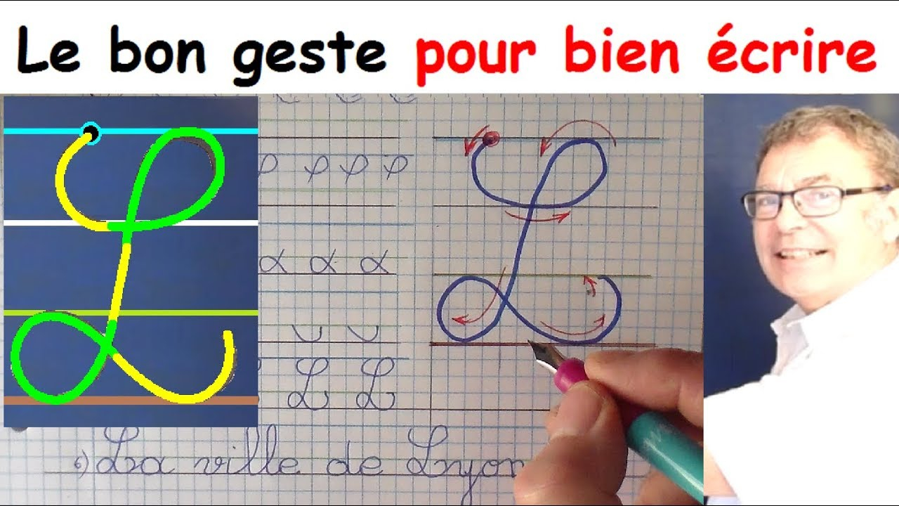 Ecriture Cursive Français Au Cp Ce1 Ce2 : La Lettre Majuscule L