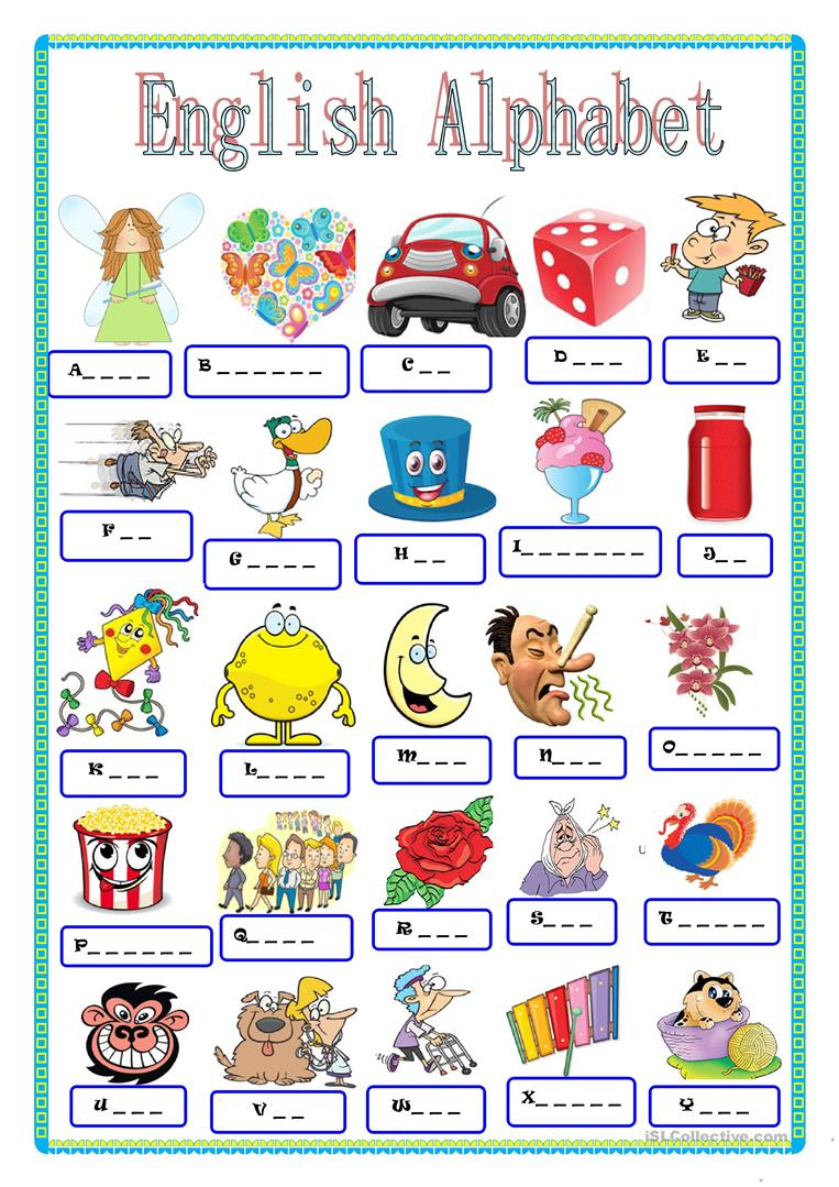 Alphabet Worksheets Islcollective AlphabetWorksheetsFree