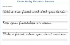 Englishhabet Cursive Writing Practice For Kids Free Sheets