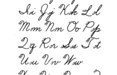 Fancy Letter Writing Styles Beautiful Old English