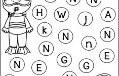 Free Alphabet Dab | Letter Recognition Worksheets, Preschool intended for Alphabet Dab Worksheets