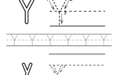 Free Letter Y Alphabet Learning Worksheet For Preschool intended for Y Letter Worksheets