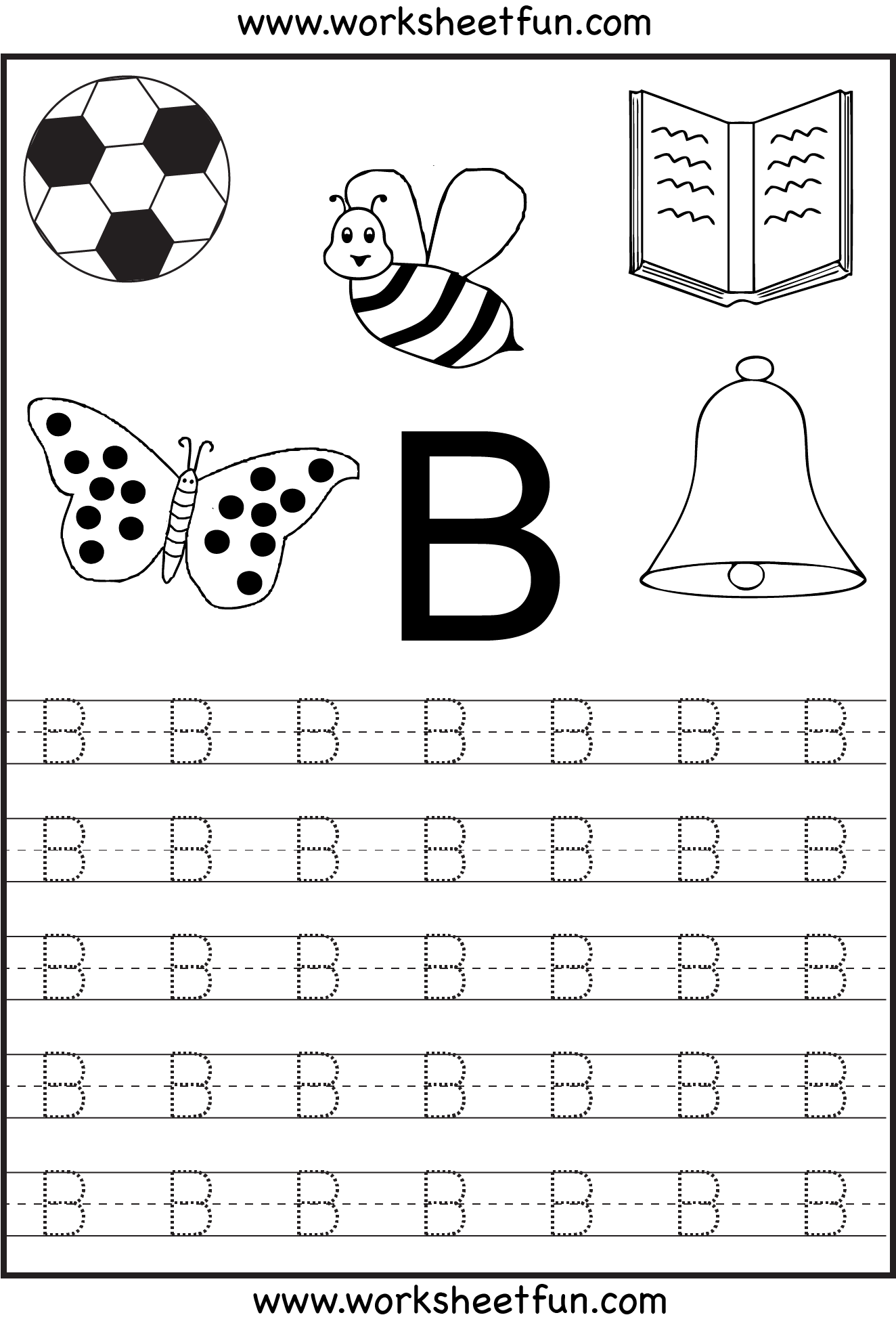 Free Pre K Letter Tracing Worksheets AlphabetWorksheetsFree