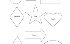 Free Printable Shapes Worksheets - Tracing Simple Shapes