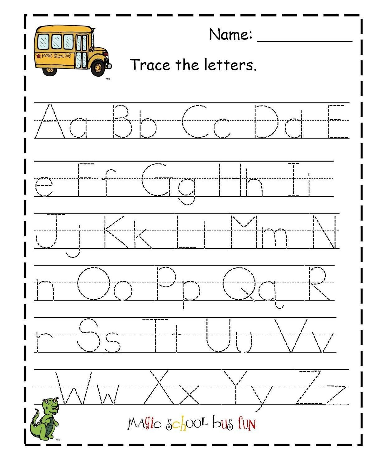 Free Printable Name Tracing Worksheets AlphabetWorksheetsFree