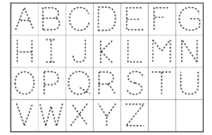 Free Traceable Worksheets Alphabet | Tracing Worksheets