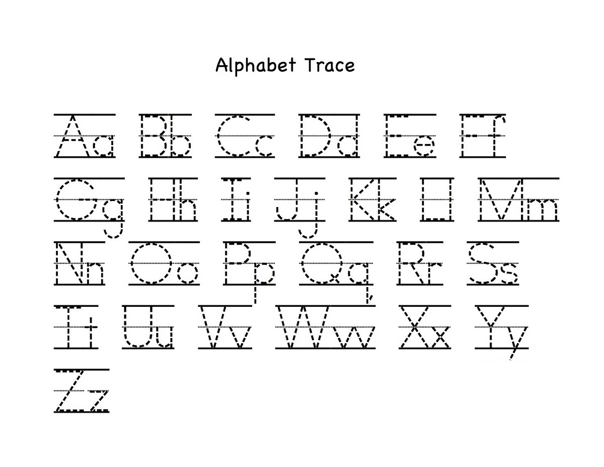 Upper And Lowercase Letters Tracing Worksheets AlphabetWorksheetsFree