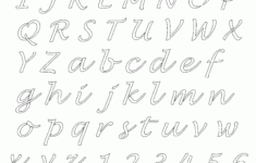 Free+Printable+Alphabet+Stencil+Letters+Template | Free